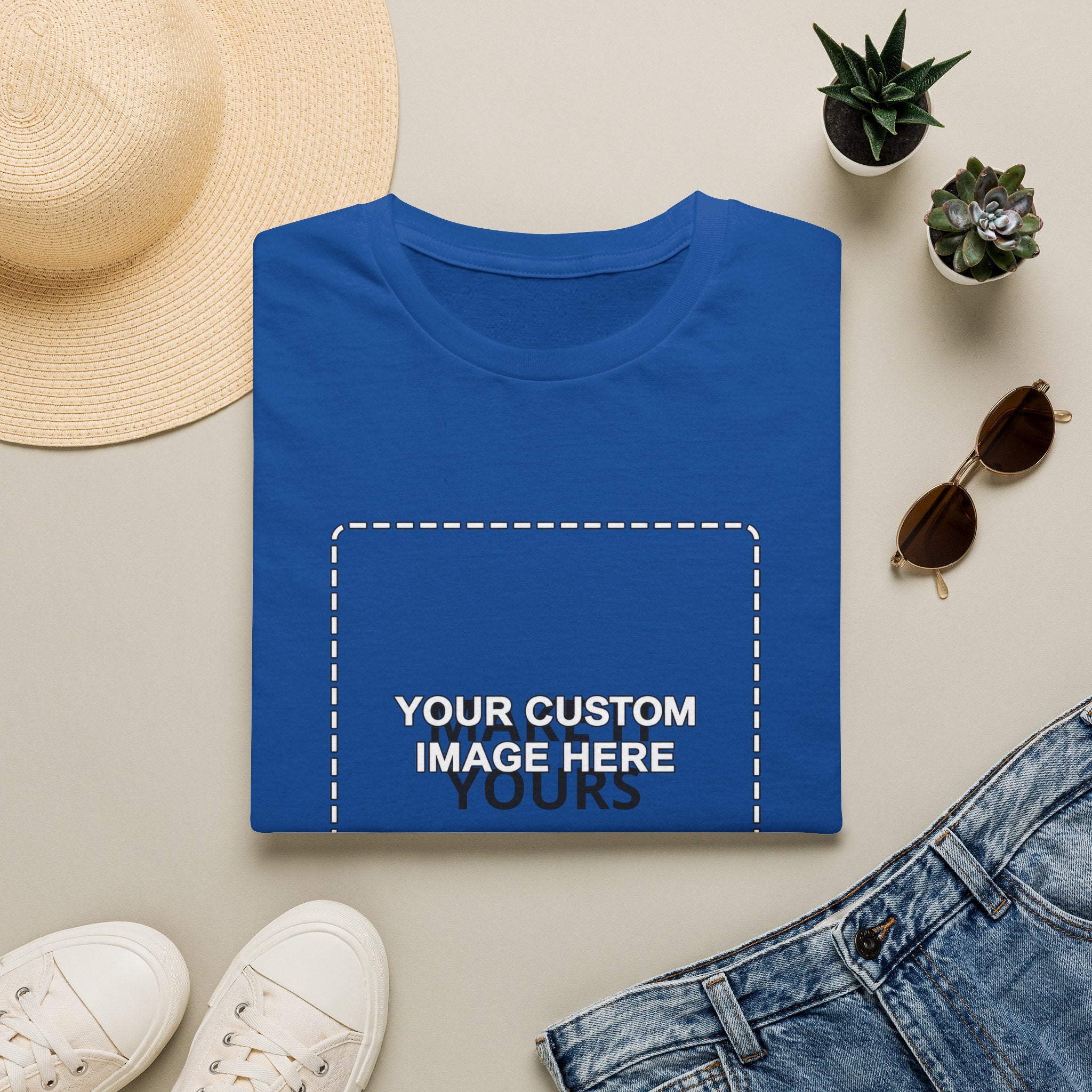 Design Your Own Custom T-Shirt | Upload Image or Add Text