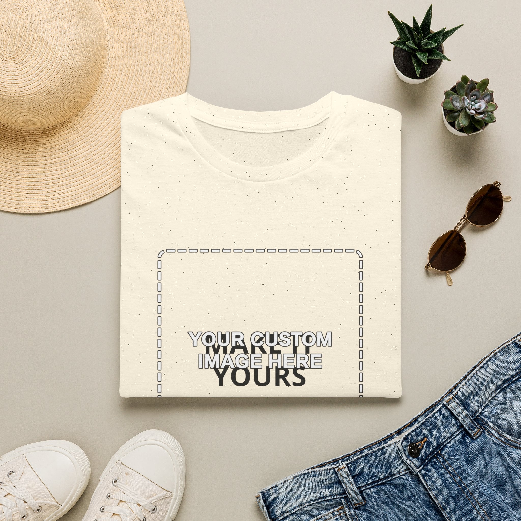 Design Your Own Custom T-Shirt | Upload Image or Add Text