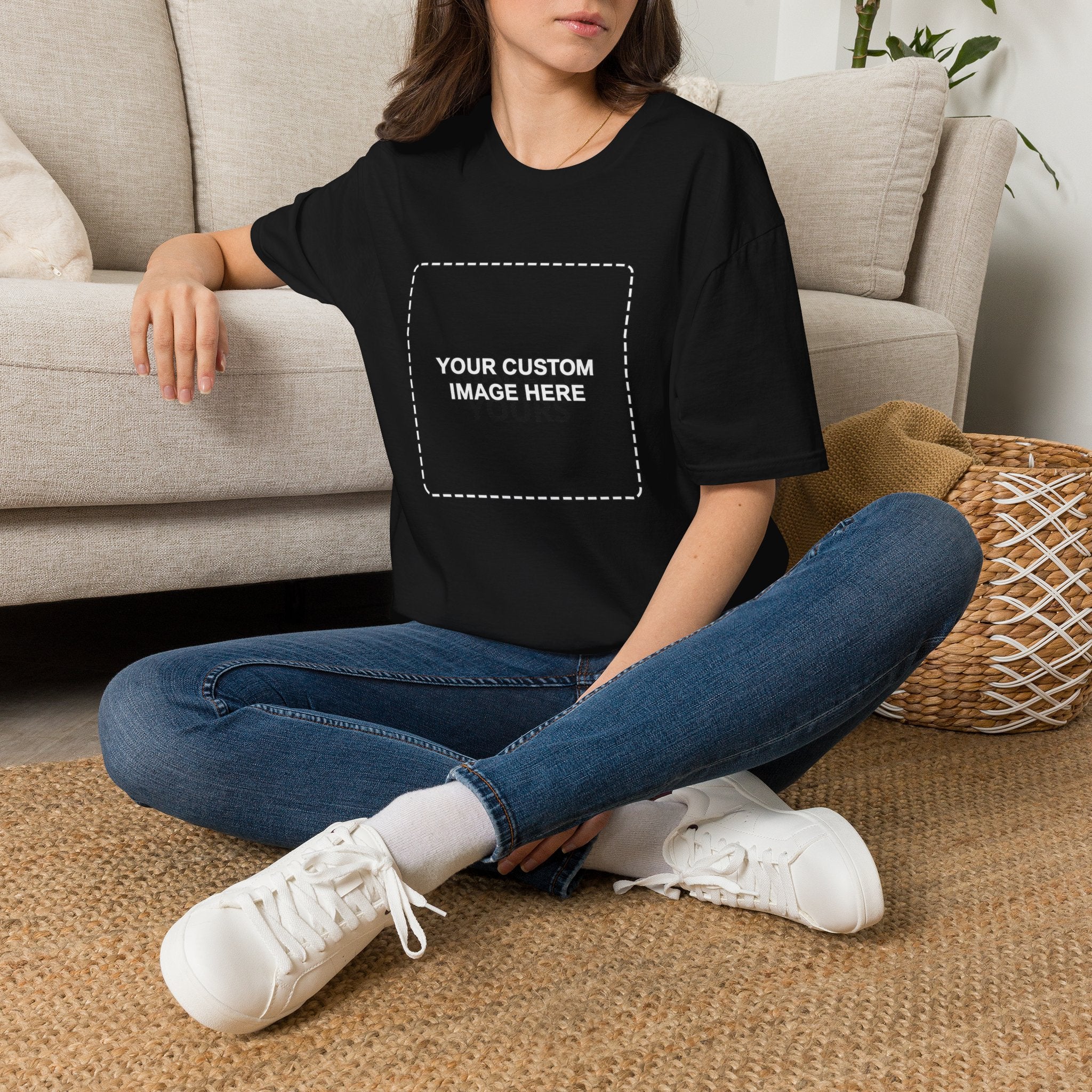 Design Your Own Custom T-Shirt | Upload Image or Add Text