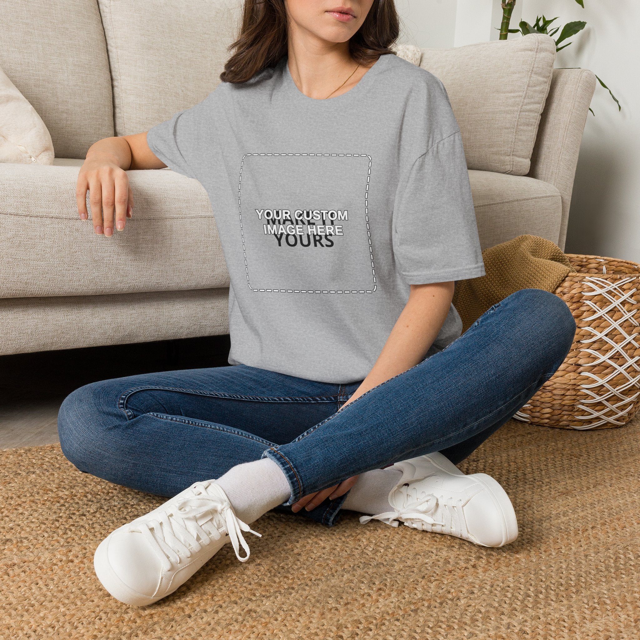Design Your Own Custom T-Shirt | Upload Image or Add Text