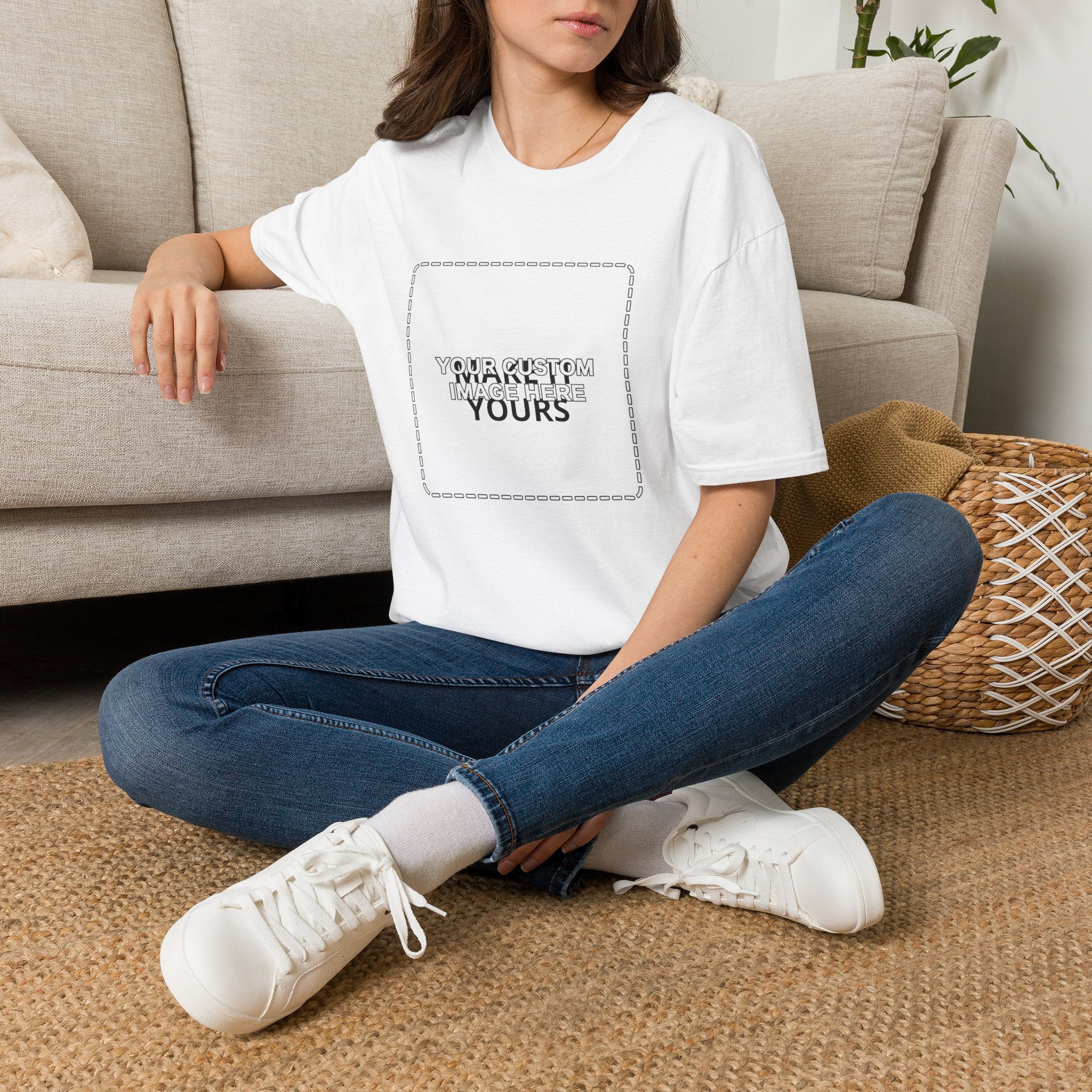 Design Your Own Custom T-Shirt | Upload Image or Add Text