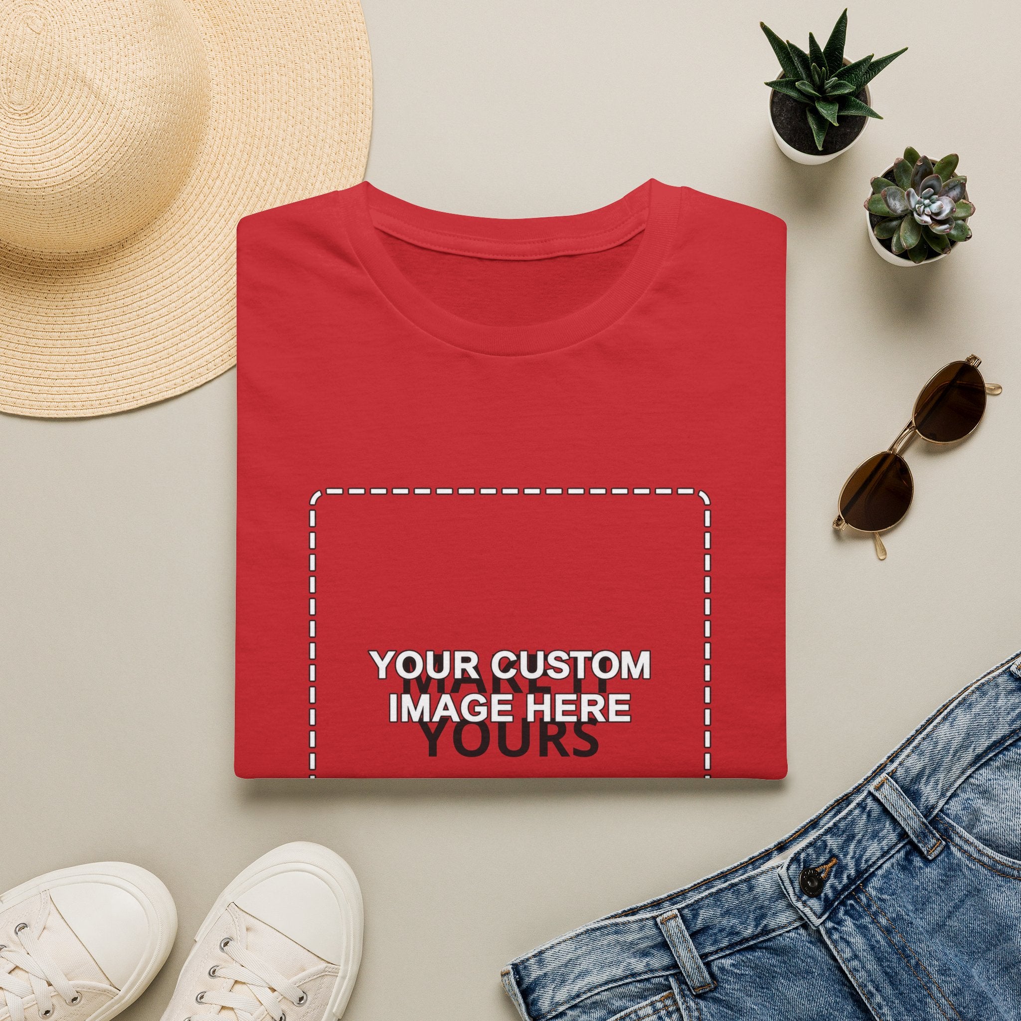 Design Your Own Custom T-Shirt | Upload Image or Add Text