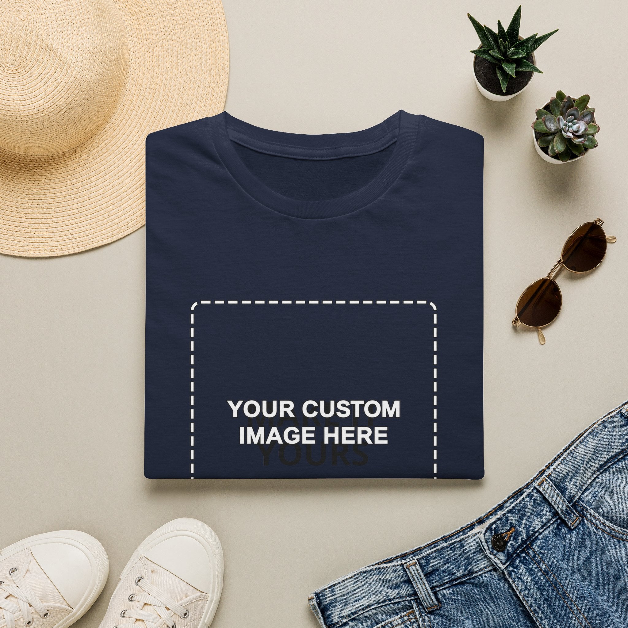 Design Your Own Custom T-Shirt | Upload Image or Add Text