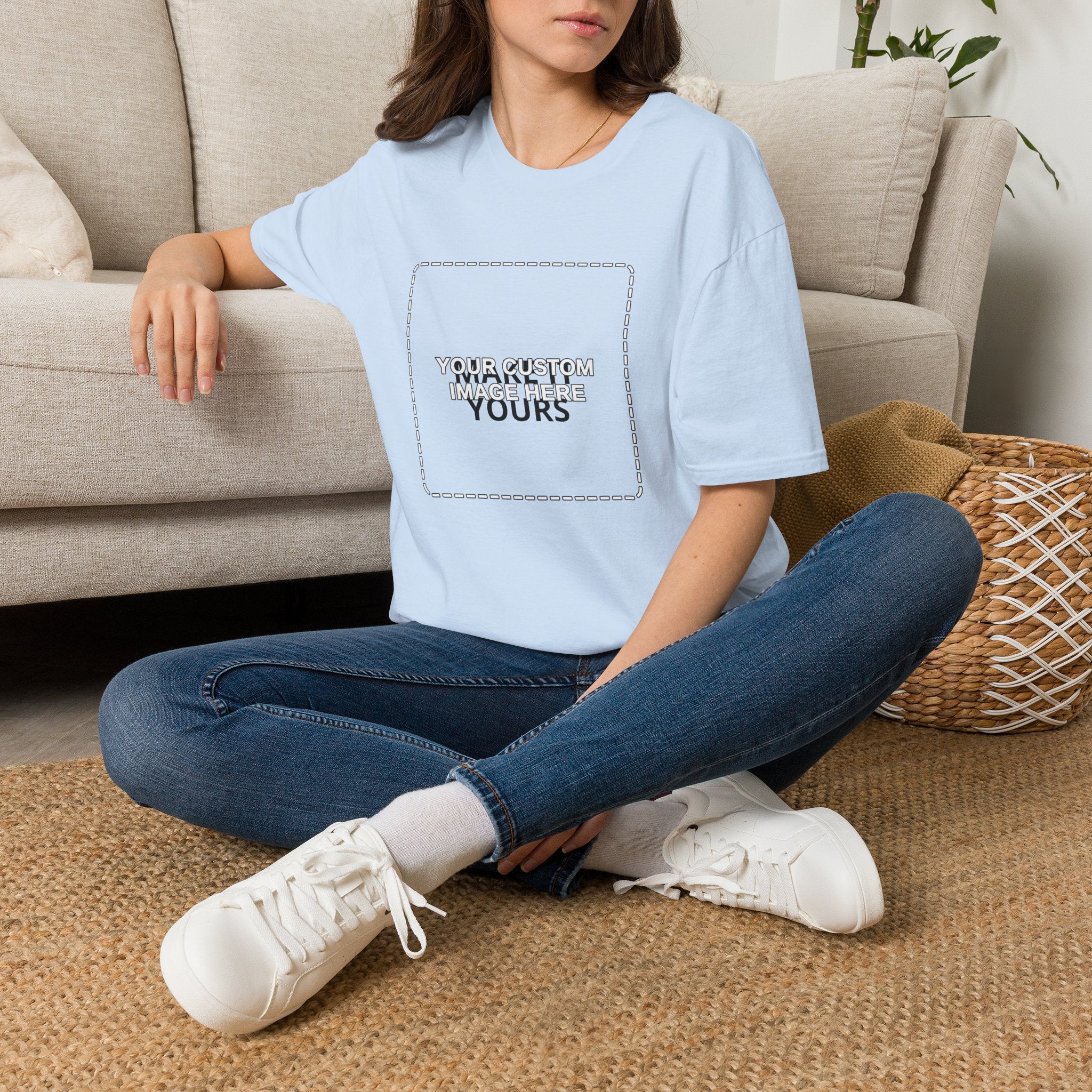 Design Your Own Custom T-Shirt | Upload Image or Add Text