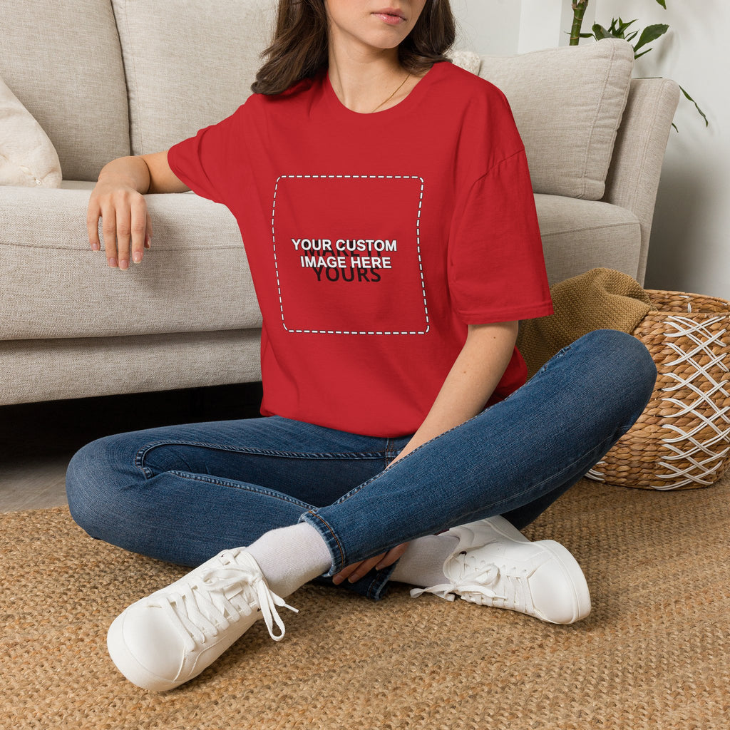 Design Your Own Custom T-Shirt | Upload Image or Add Text