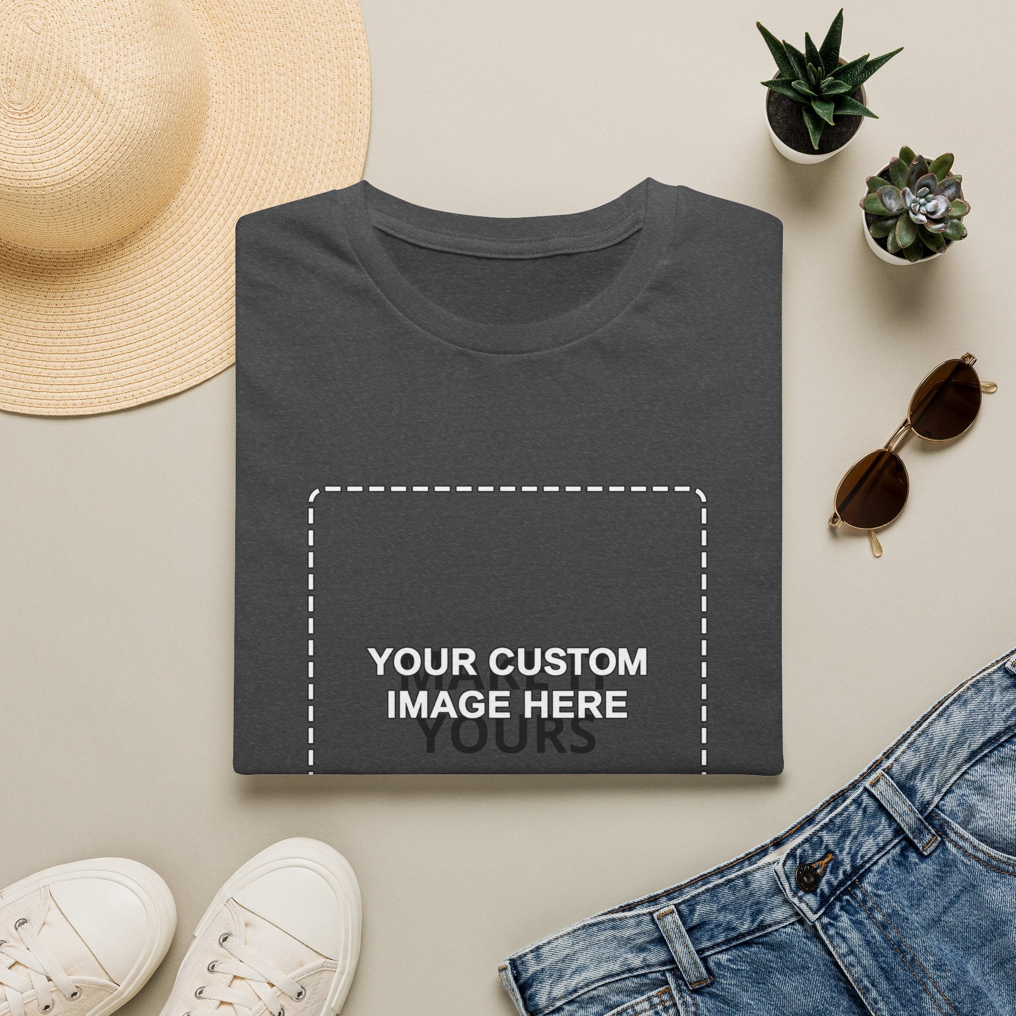 Design Your Own Custom T-Shirt | Upload Image or Add Text