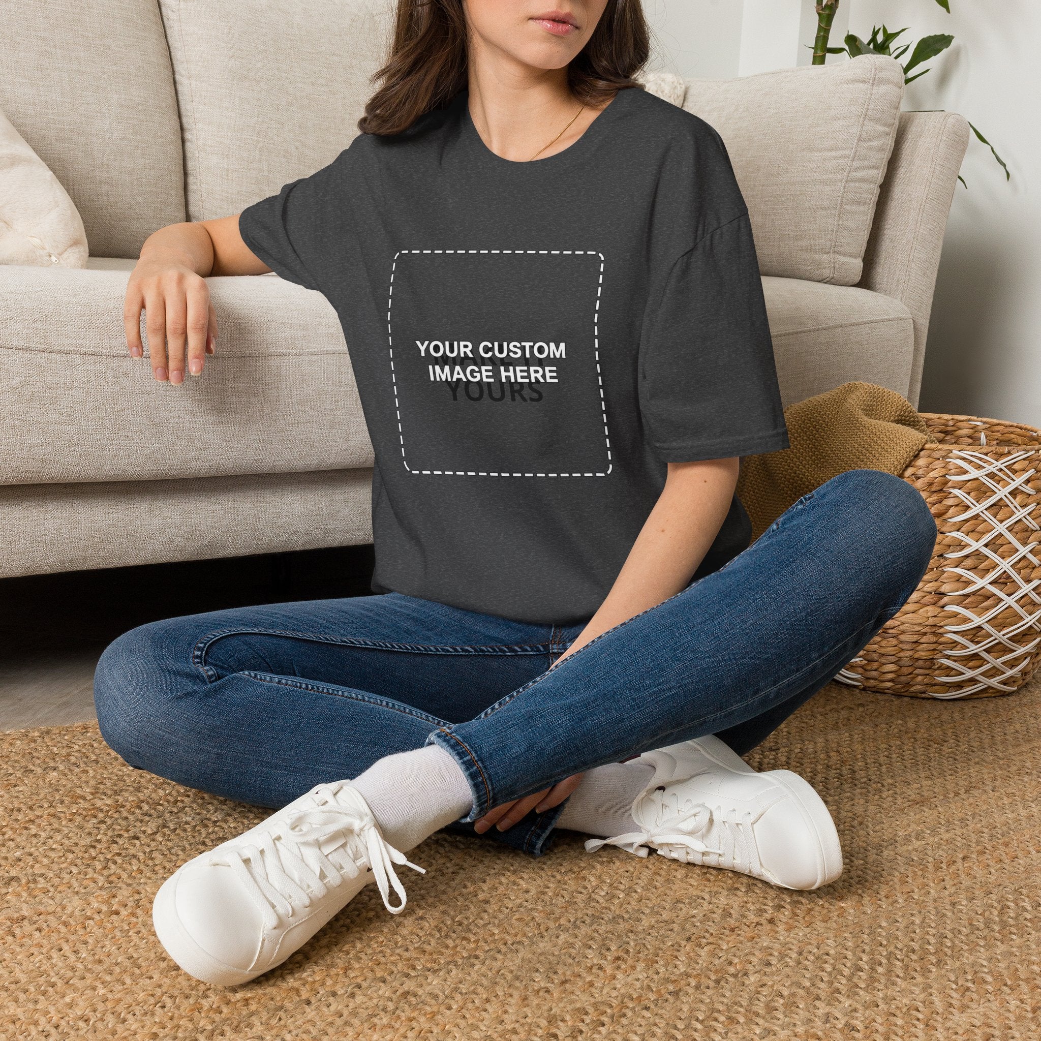Design Your Own Custom T-Shirt | Upload Image or Add Text