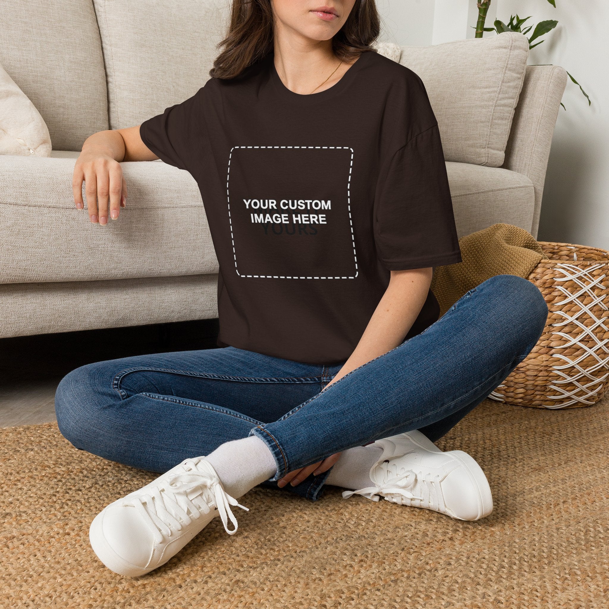 Design Your Own Custom T-Shirt | Upload Image or Add Text