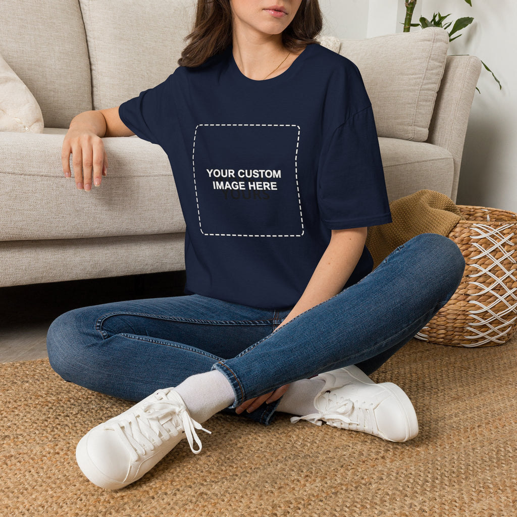 Design Your Own Custom T-Shirt | Upload Image or Add Text