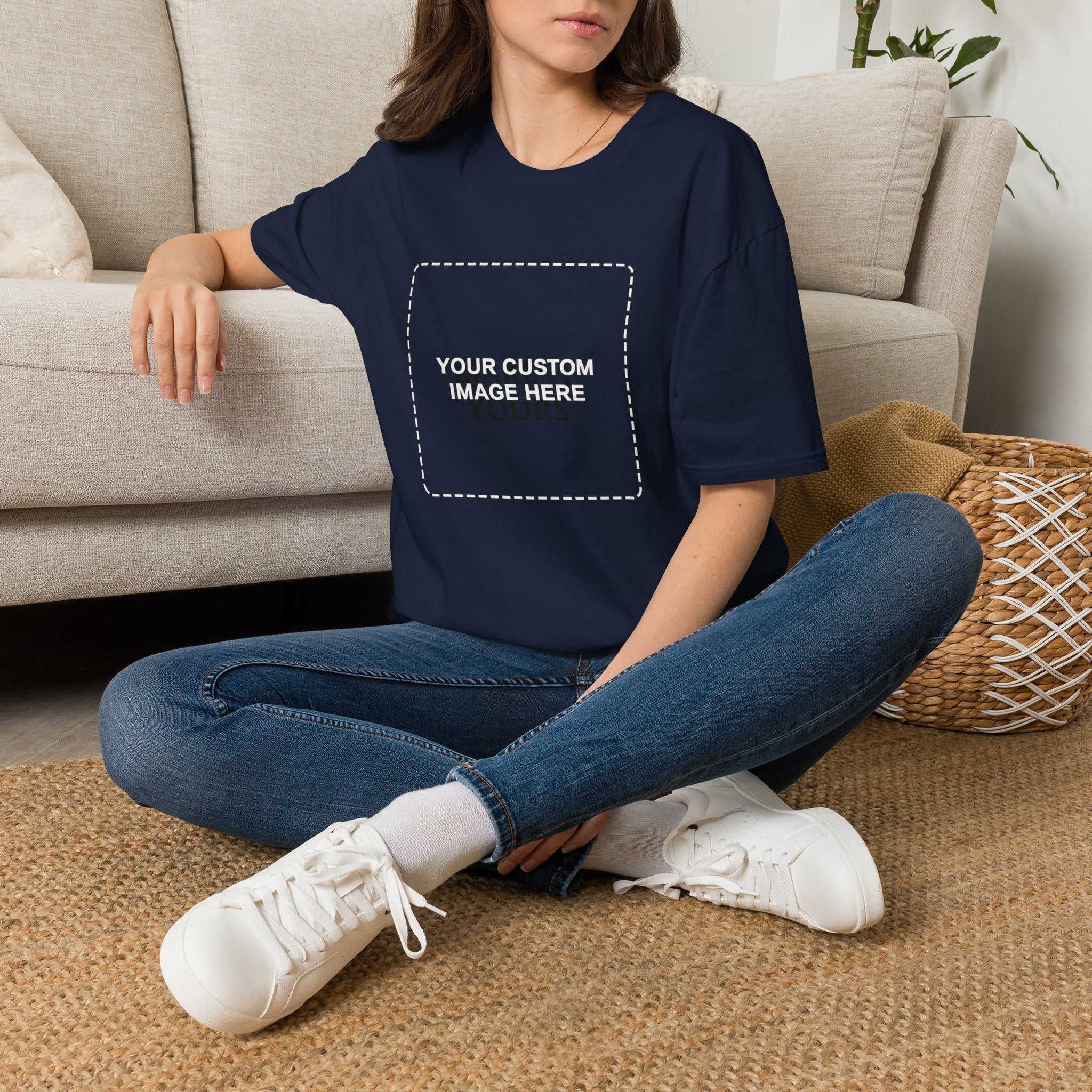 Design Your Own Custom T-Shirt | Upload Image or Add Text